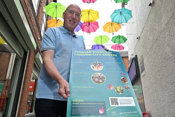 Councillor John Laverty BEM, Regeneration & Growth Chairman launches summer programme of events