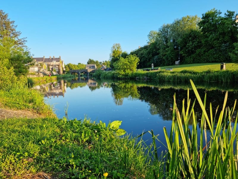 Sandra Dee's top view is of the River Bush in Bushmills. When conditions are right, high quality salmon angling is available on three stretches of the river - the New, Town and Leap sections - which are all situated within walking distance of the town.