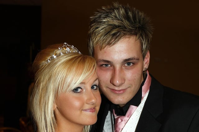 Victoria Logan-Hayes and Clive McIlreavy pictured during the Coleraine High School 5th form formal at the Royal Court Hotel in 2009.
