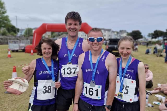 Patricia Craig, David McGaffin, Rodney McPhee and jenny Chartres at the Marconi 5