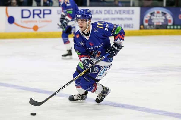 The Stena Line Belfast Giants have confirmed the signing of 28-year-old forward Johnny Curran for the 2023/24 season. Picture: Coventry Blaze