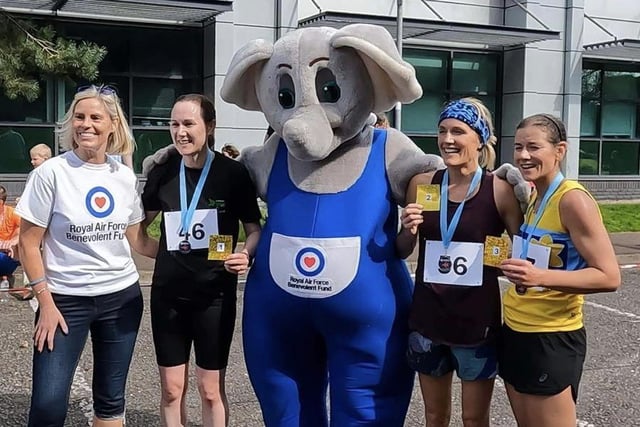 In glorious sunshine, 111 adults and 31 children took part in the Ulster 5K and 1.5K Children’s Race held at the Coleraine campus of Ulster University on Saturday 2 September 2023, raising almost £1500 for the RAF Benevolent Fund.