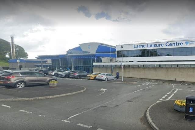 The concert will be staged at the McNeill Theatre in Larne Leisure Centre. (Pic: Google).