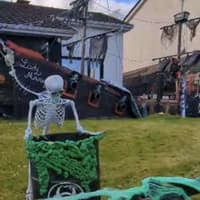 Home owner behind Halloween house is hoping to raise funds from AUsome Kids charity