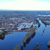 Many homes and businesses across Portadown and Co Armagh were affected by the flooding in recent days. Armagh, Banbridge and Craigavon Council has set up a rates relief scheme. Paul Cranston Blackbox Aerial Photography