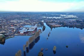 Many homes and businesses across Portadown and Co Armagh were affected by the flooding in recent days. Armagh, Banbridge and Craigavon Council has set up a rates relief scheme. Paul Cranston Blackbox Aerial Photography