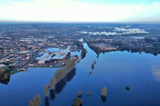 Many homes and businesses across Portadown and Co Armagh were affected by the flooding in recent days. Armagh, Banbridge and Craigavon Council has set up a rates relief scheme. Paul Cranston Blackbox Aerial Photography