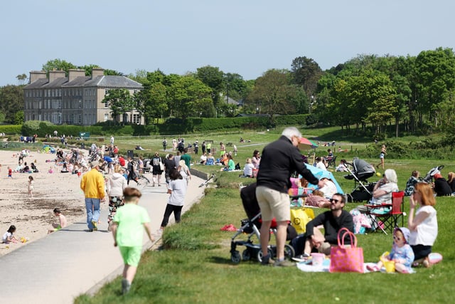 Seapark, Co. Down was a popular spot for many on Bank Holiday Monday.