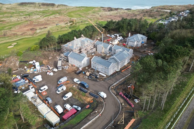 The new 5 star hotel Dunluce Lodge will create 60 new jobs for the Causeway Coast when it opens.