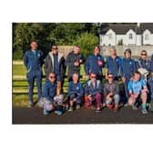 Ballycastle Running Club members pictured before the Great Rossa Run event in Ardboe.