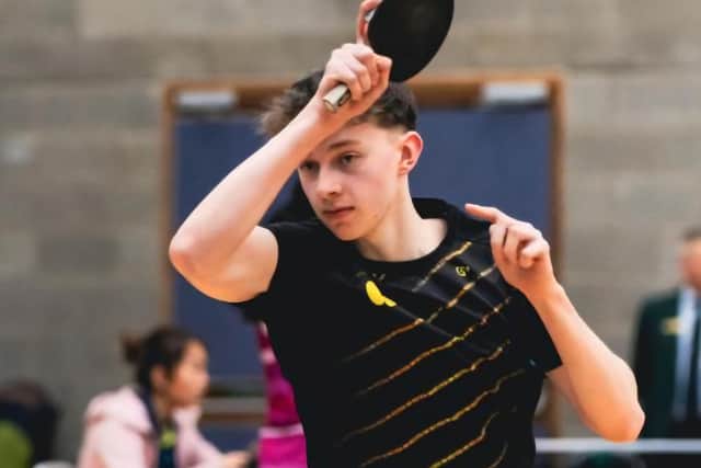 Ben Watson, who trains at Lisburn Racquets, has been selected to represent Ireland at the FISU World University Games 2025 in Essen, Germany. Pic credit: Lorna Watson