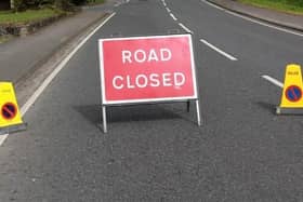 An overturned livestock lorry has led to the road closure. Photo: National World