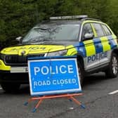 A security alert continued overnight in Moy. Photo: Pacemaker