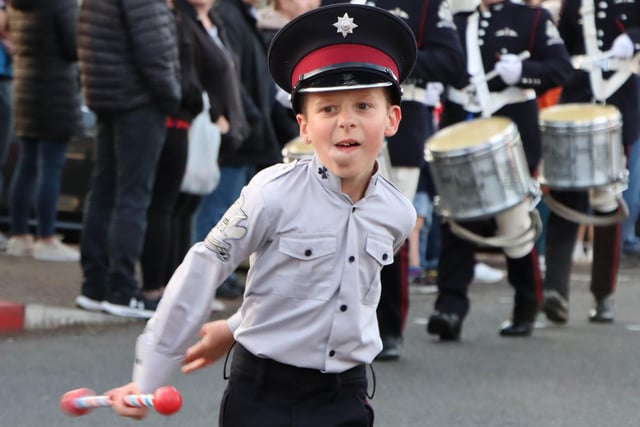 Pictured during the Moneydig Band 50th  aniversary celebrations in Garvagh on Saturday
