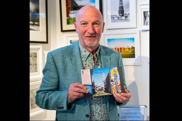 Roger Ford-Hutchinson’s ‘Larne: a personal portrait’ was exhibited at Larne Museum and Arts Centre in June 2024.  Photo: Submitted