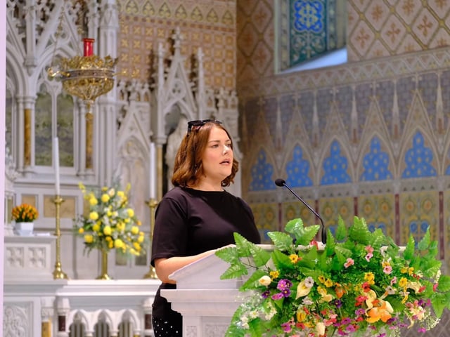 Speaking at the International Mass at St Peter's Church in Lurgan, Co Armagh.