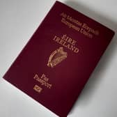 Irish Passport.