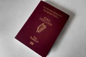 Irish Passport.