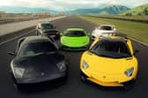 Supercars gather for event promotion day at Bishopscourt Racing Circuit, Downpatrick. Photo credit: James McDonnell