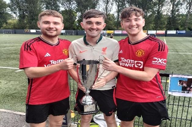Group A:	Pique Blinders (2022 Shield Winners): They landed in the  'Group of Death' with both Cup (Meigh Rovers) and Shield Winners (CCFC) in their group. Maybe next year lads…