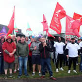 Members of the Unite union working for Lisburn and Castlereagh City Council have gone on strike.
The action follows a dispute about pay and conditions.
