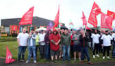 Members of the Unite union working for Lisburn and Castlereagh City Council have gone on strike.
The action follows a dispute about pay and conditions.