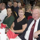 Pictured the Dunseverick Mitchelburne Club Apprentice Boys of Derry 90th Anniversary Celebration Dinner 1932-1922 held at the Ballymoney RBL