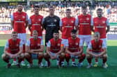 Larne were competing in the UEFA Champions League qualifying stages for the first time. (Larne FC).