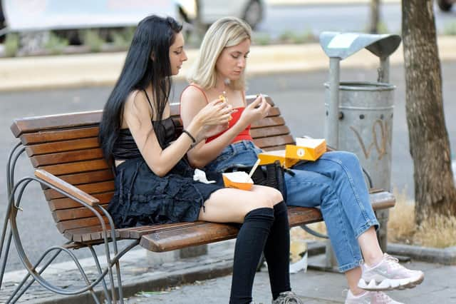 Belfast has lots of tasty street food options.