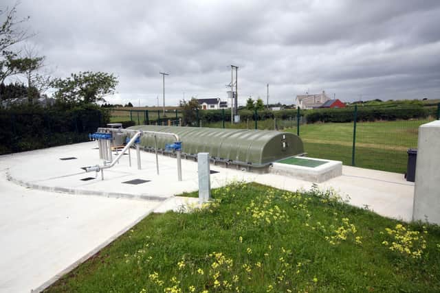 Example of a waste water treatment works planned for Derrychrin, Coagh.