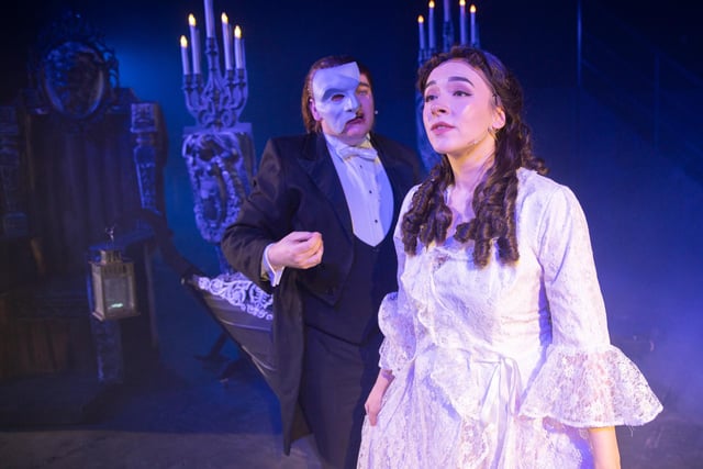 A scene from Portrush Music Society's Phantom of the Opera.