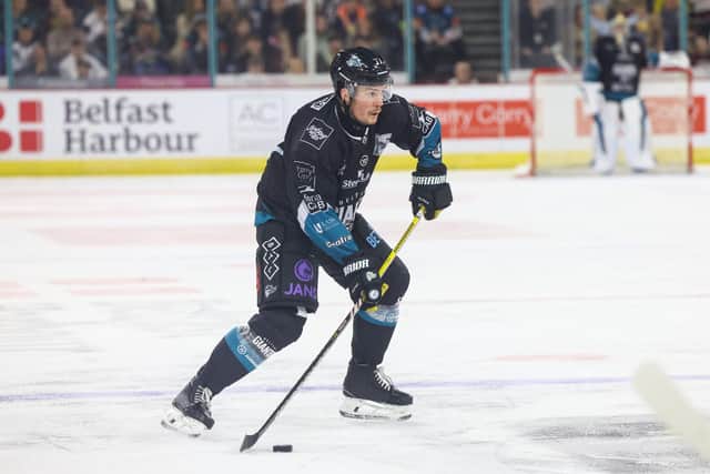 The Belfast Giants have confirmed the re-signing of Josh Roach. Photo by William Cherry/Presseye