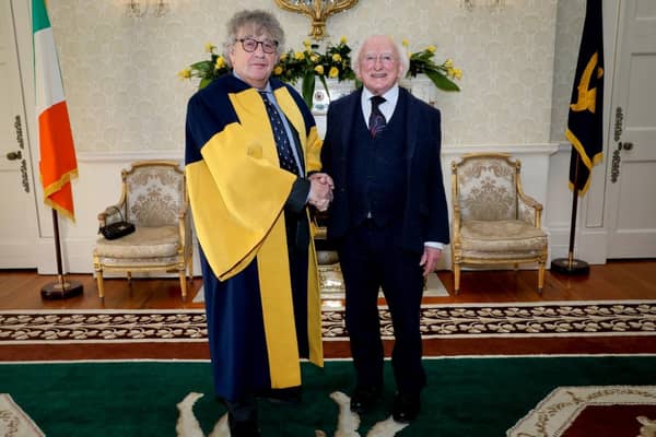 President of Ireland, Michael D Higgins welcomes Professor Paul Muldoon to his role as the next Ireland Professor of Poetry.