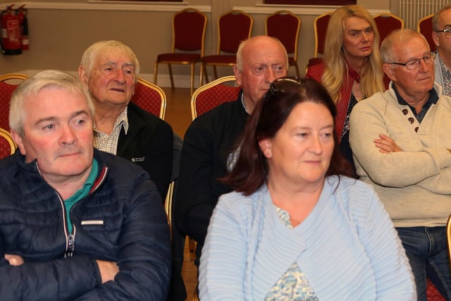 Members of the audience at the launch of The Glynns, Volume 50.