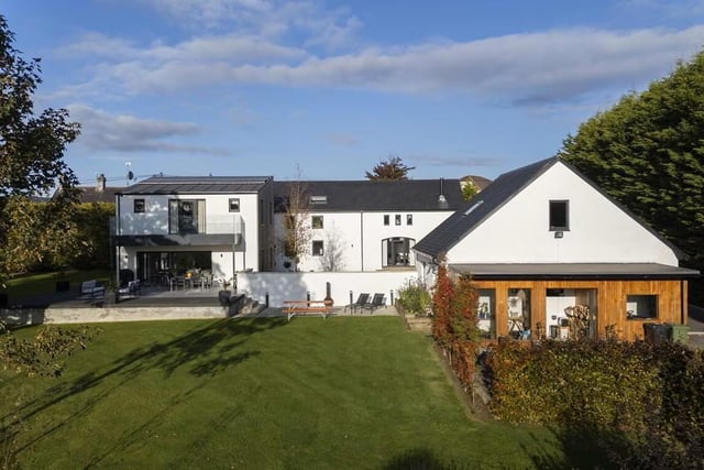 This four bedroom detached home is on the market priced at offers over £835,000