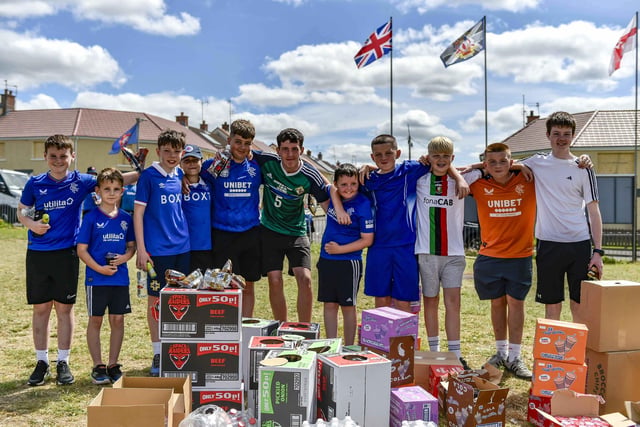 Corcrain Rbp 21 happy pictures as sun comes out for Corcrain Redmanville family fun day