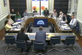 Stormont's Executive Office committee is divided over religious exemptions in proposed changes to equality law.
