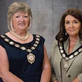 Pictured, from left, are the new Chair of Mid Ulster District Council, Cllr Frances Burton and Deputy Chair, Cllr Denise Johnston | MUDC