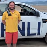 Senior lifeguard Bosco McAuley. Photo provided by RNLI