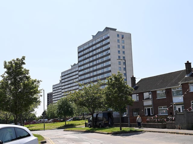 Monkscoole House’s sister building, Abbottscoole House, is also due to be demolished in the initial phases of the plan, with new, high-spec, energy efficient social housing planned for the site. A business case for the future of Abbottscoole House is currently being developed. Two other adjacent tower blocks, Carncoole House and Glencoole House, will be improved and retained for a longer period.