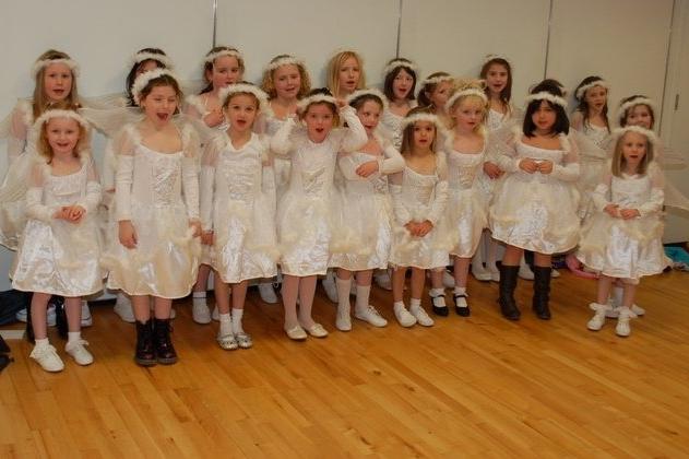 The fairy troupe of the Provincial Players who entertained the residents of Killowen House back in 2010