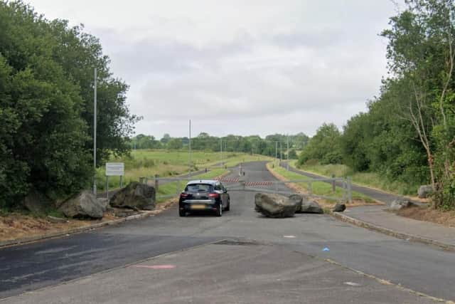 Industrial land in large parts of Craigavon remains largely unused. This photograph was taken in June 2023. Credit: Google