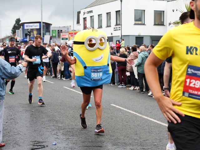 All dressed up for the big race.