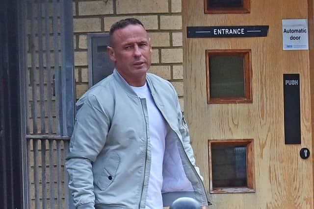 Stephen Stewart was sentenced at Antrim Crown Court on Thursday, March 23.  Picture: Pacemaker