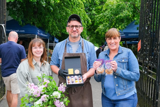 Charlene, Gracehill Flower Farm, Monto Mansour, Monto Chocolates, and Suzanne, Jack's Fudge