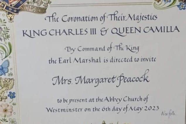 Margaret's invitation