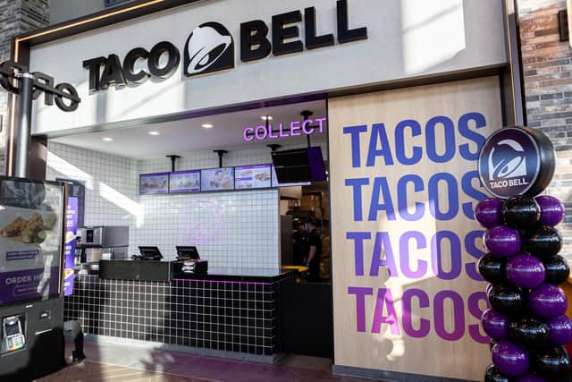 Applegreen is to open Northern Ireland’s first Taco Bell Mexican-inspired restaurant at its Lisburn North location on the M1. Picture: Joe Conroy Photography