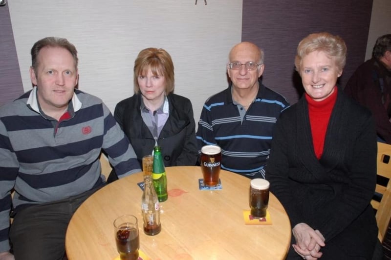 Pictured at the St John Ambulance quiz in 2010 are Ian and Mandy Craig, Robert Barber and Isobel McLean.