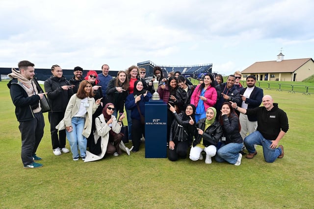 International teams collaborate at Royal Portrush during the Sustainable Innovation Challenge, hosted by Ulster University and supported by The R&A. This unique two-day event brought together students to develop fresh sustainability solutions for golf and major sporting events.