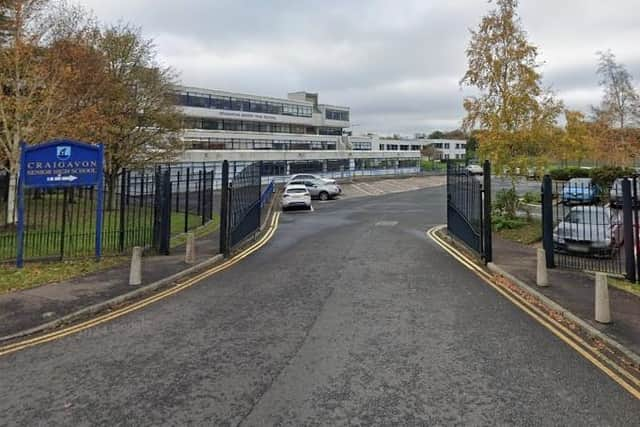 Craigavon Senior High School, Portadown. Photo by Google